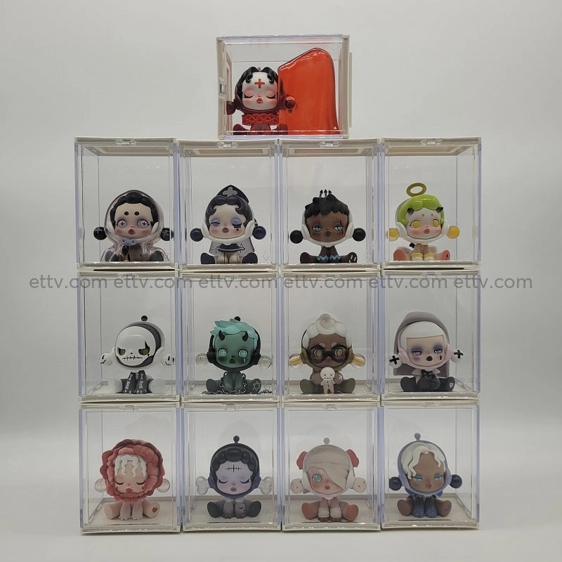 ETTV 2020 POPMART SKULLPANDA Ancient Castle Series - Complete Set with Secret Chase, All 13 Figures Hand-Signed