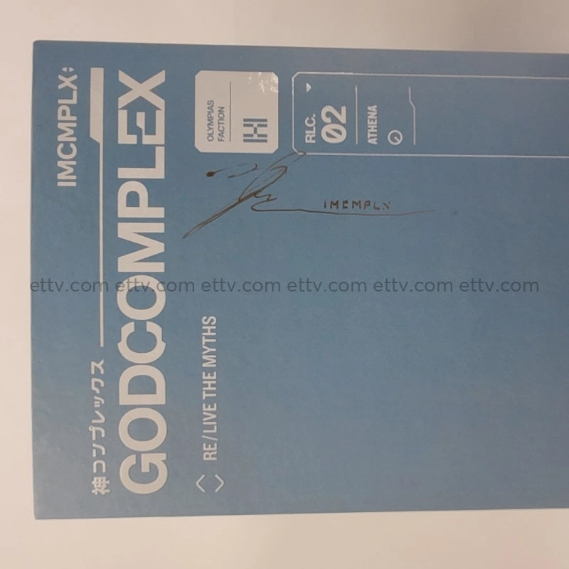 ETTV 2022 IMCMPLX Athena: A Limited Edition, Hand-Signed with COA by Bryan Lie