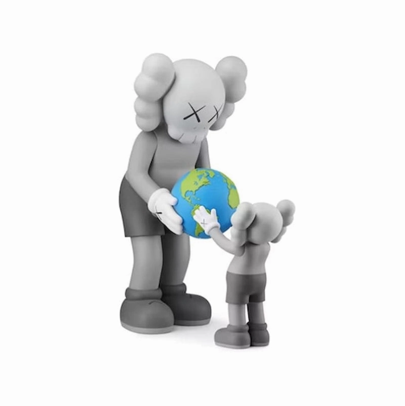 ETTV KAWS THE PROMISE Vinyl Figure Grey