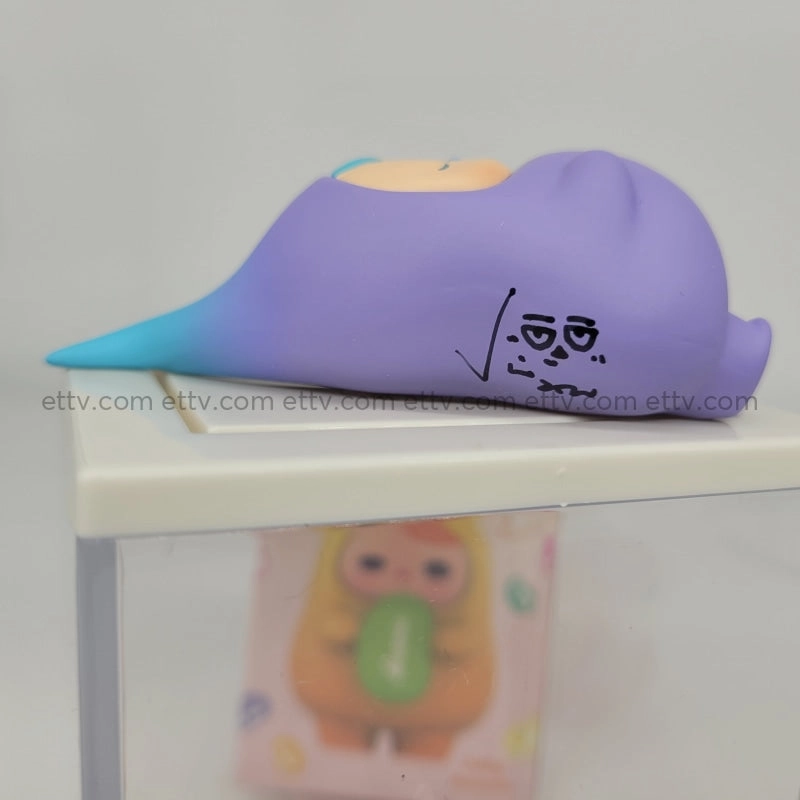 ETTV One Little Planet PUCKY Relax Beanie (Sleeping) Signed Hand Drawn Sketch