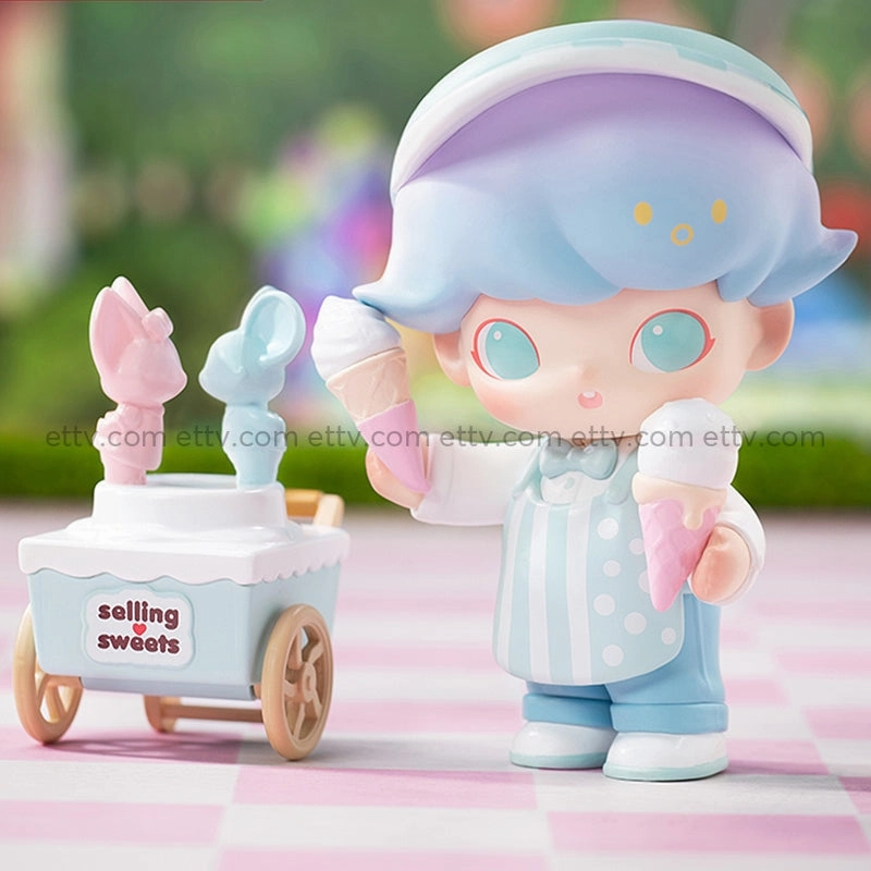 ETTV POPMART Dimoo Dating Series (Ice Cream) - Hand Signed by Ayan Deng