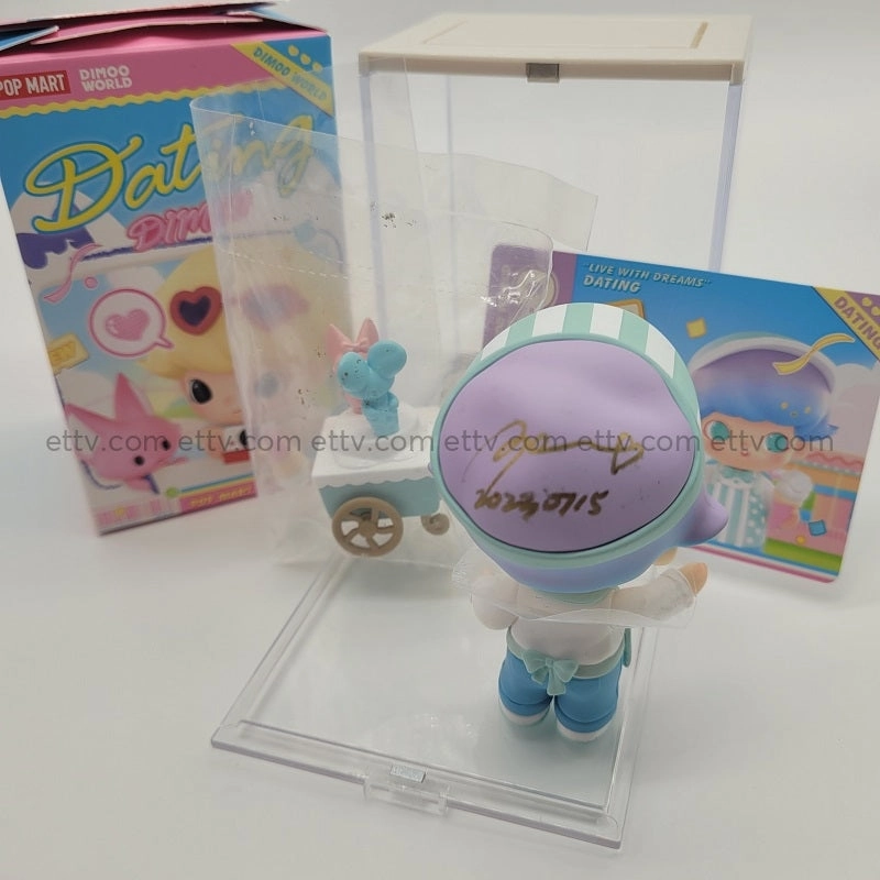 ETTV POPMART Dimoo Dating Series (Ice Cream) - Hand Signed by Ayan Deng