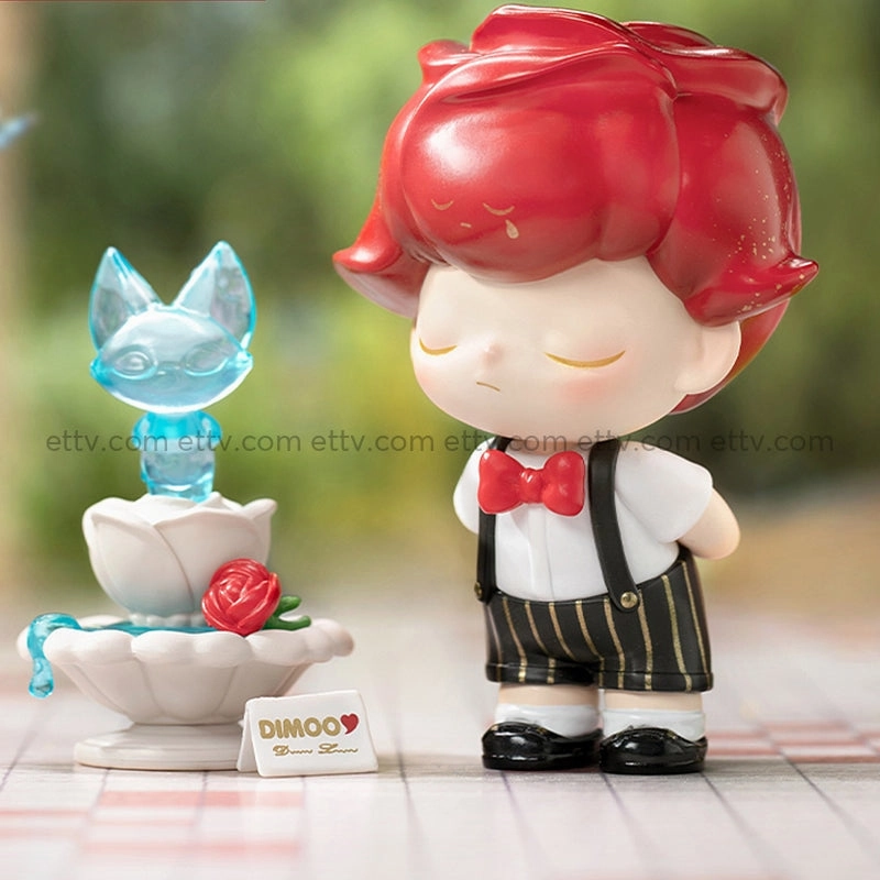 ETTV POPMART Dimoo Dating Series (Love Fountain) - Hand Signed by Ayan Deng