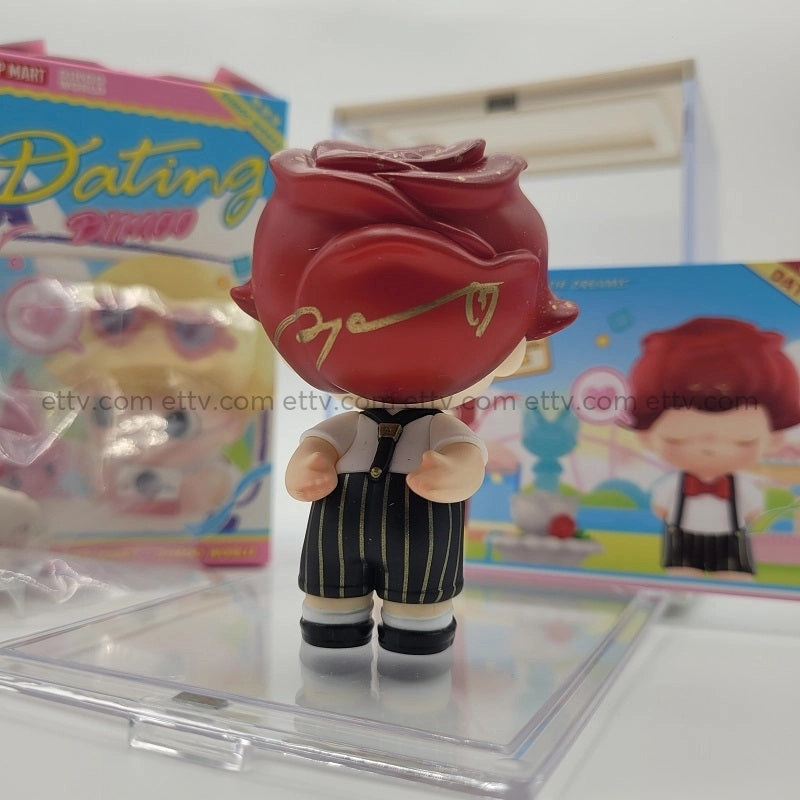 ETTV POPMART Dimoo Dating Series (Love Fountain) - Hand Signed by Ayan Deng