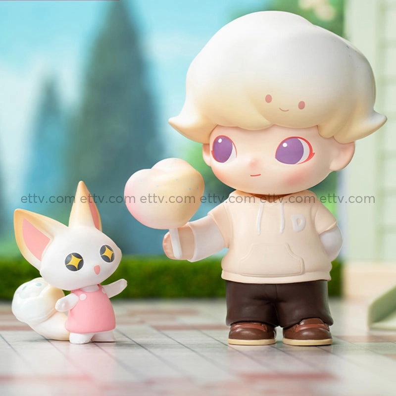 ETTV POPMART Dimoo Dating Series (Marshmallow) - Hand Signed by Ayan Deng