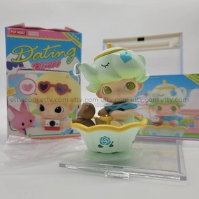 ETTV POPMART Dimoo Dating Series (Rotating Cup) - Hand Signed by Ayan Deng