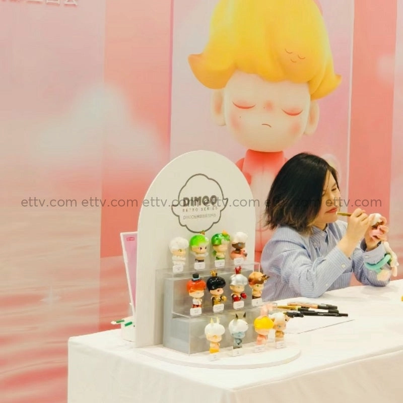 ETTV POPMART Dimoo Dating Series (Rotating Cup) - Hand Signed by Ayan Deng