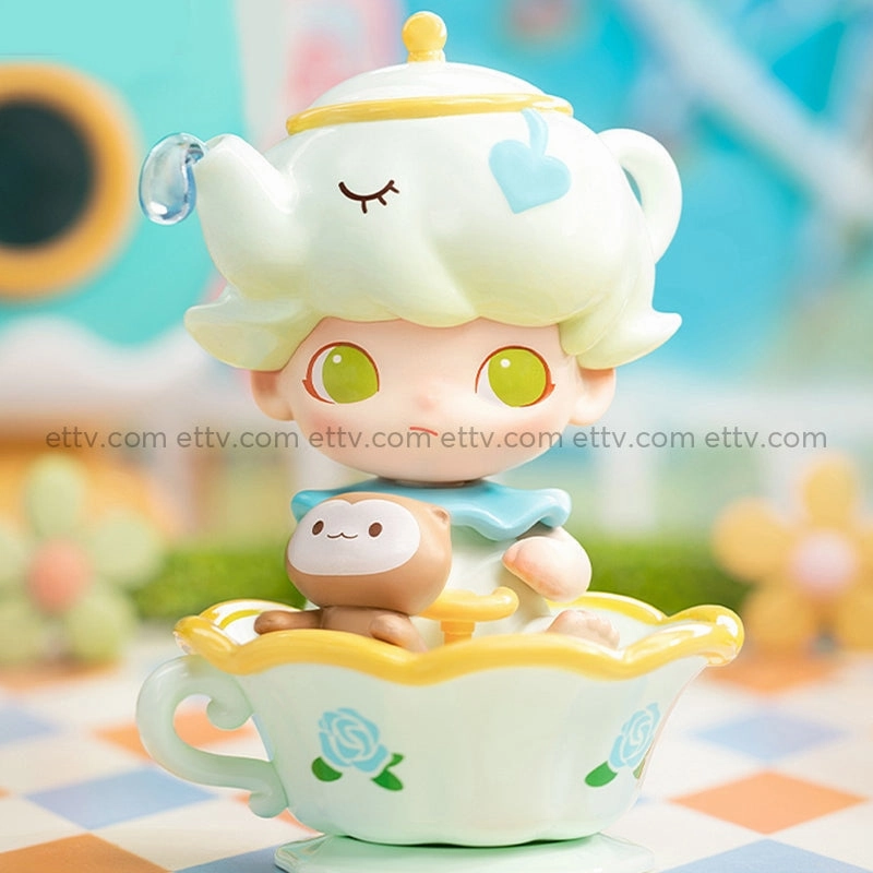 ETTV POPMART Dimoo Dating Series (Rotating Cup) - Hand Signed by Ayan Deng
