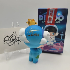 ETTV POPMART Dimoo Space Travel Series (Earth Baby SIGNED by Artist Ayan Deng)