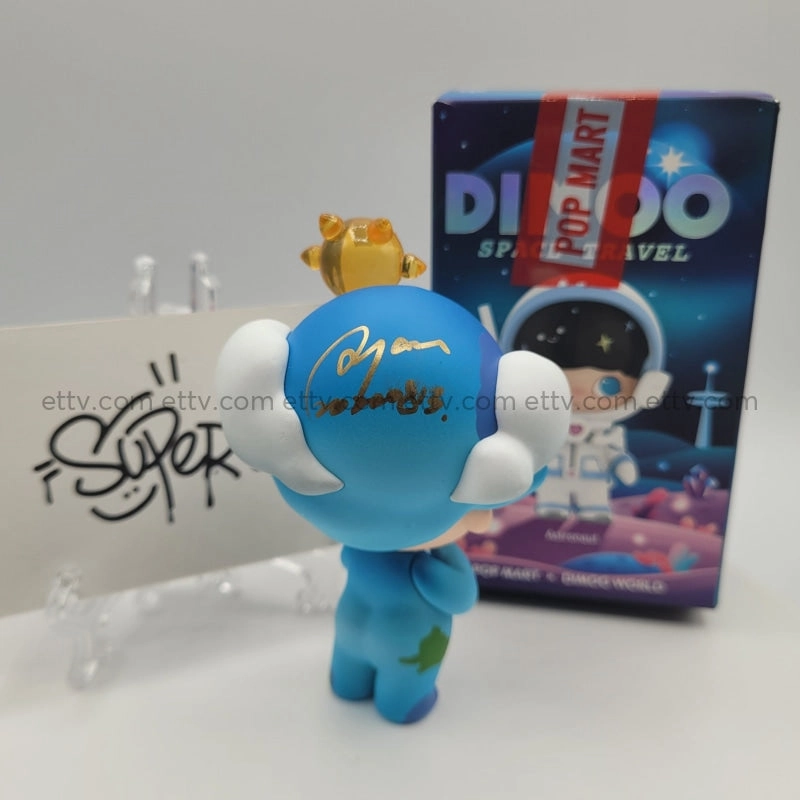 ETTV POPMART Dimoo Space Travel Series (Earth Baby SIGNED by Artist Ayan Deng)