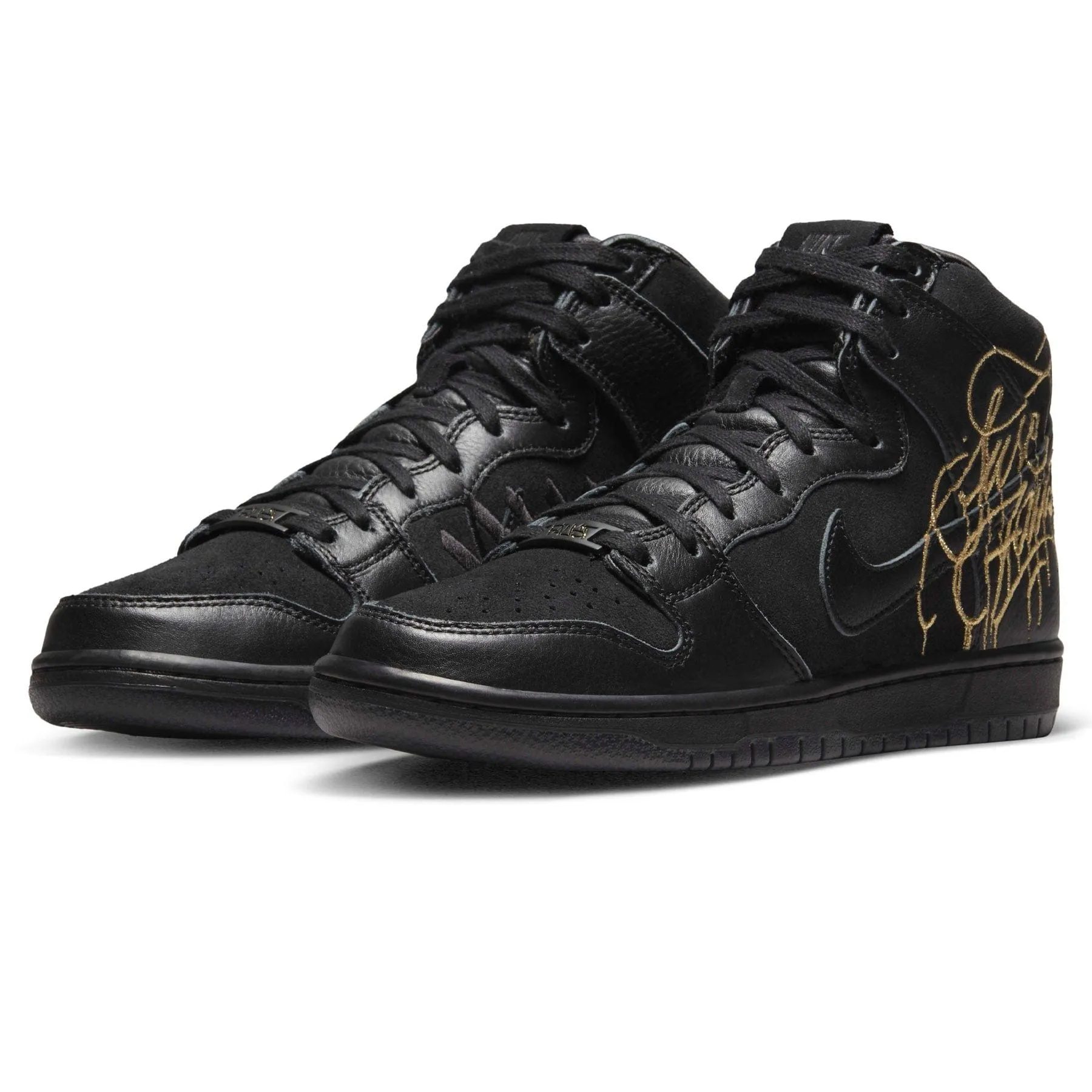 FAUST x Nike Dunk High SB 'The Devil is in The Details' Nike SB skateboarding shoes