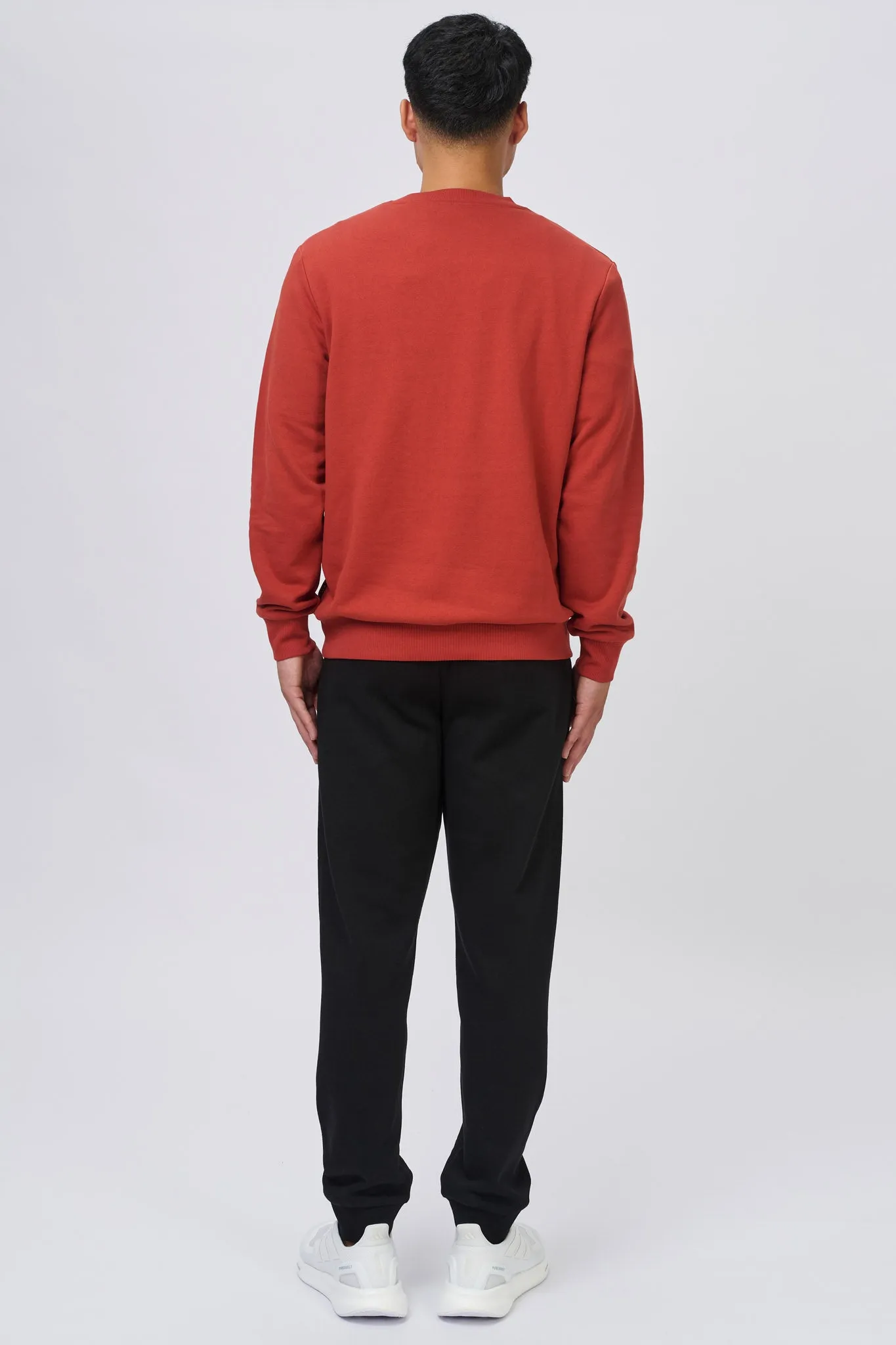 FILA MEN'S JAMIE RED CREW SWEATSHIRT