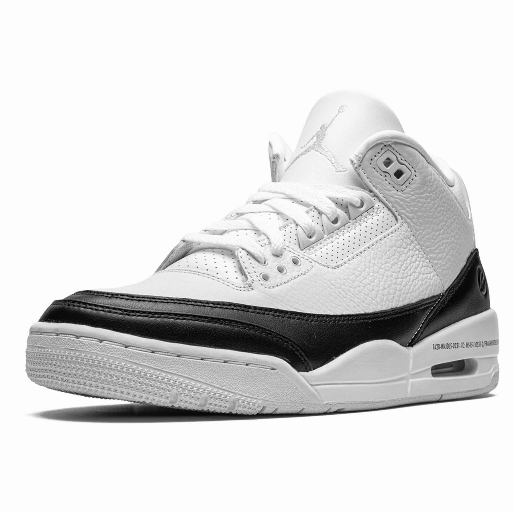 Fragment Design x Air Jordan 3 Retro SP 'White' All-day support retro kicks