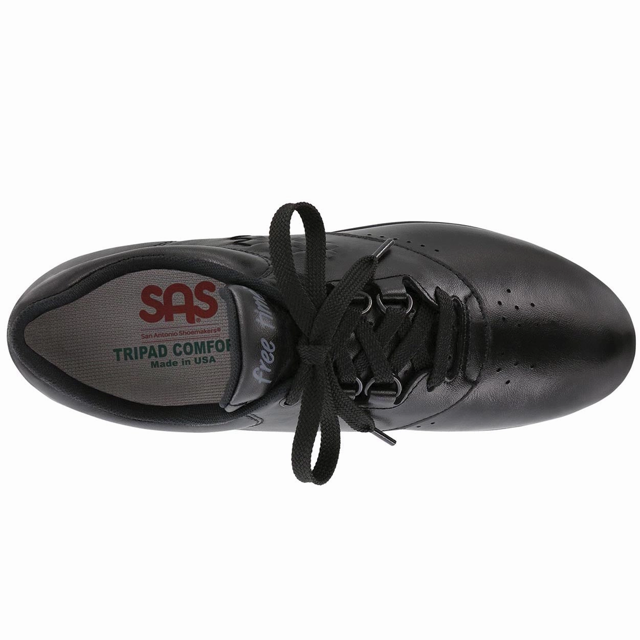 Free Time - Black SAS orthopedic comfort shoes