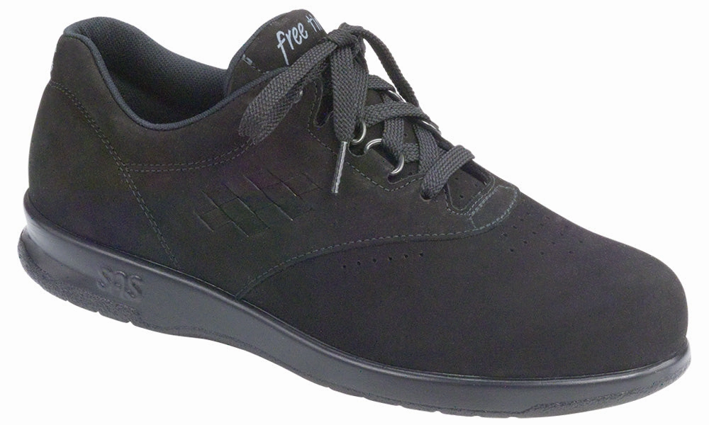 Free Time - Charcoal SAS comfort walking shoes with supportive build