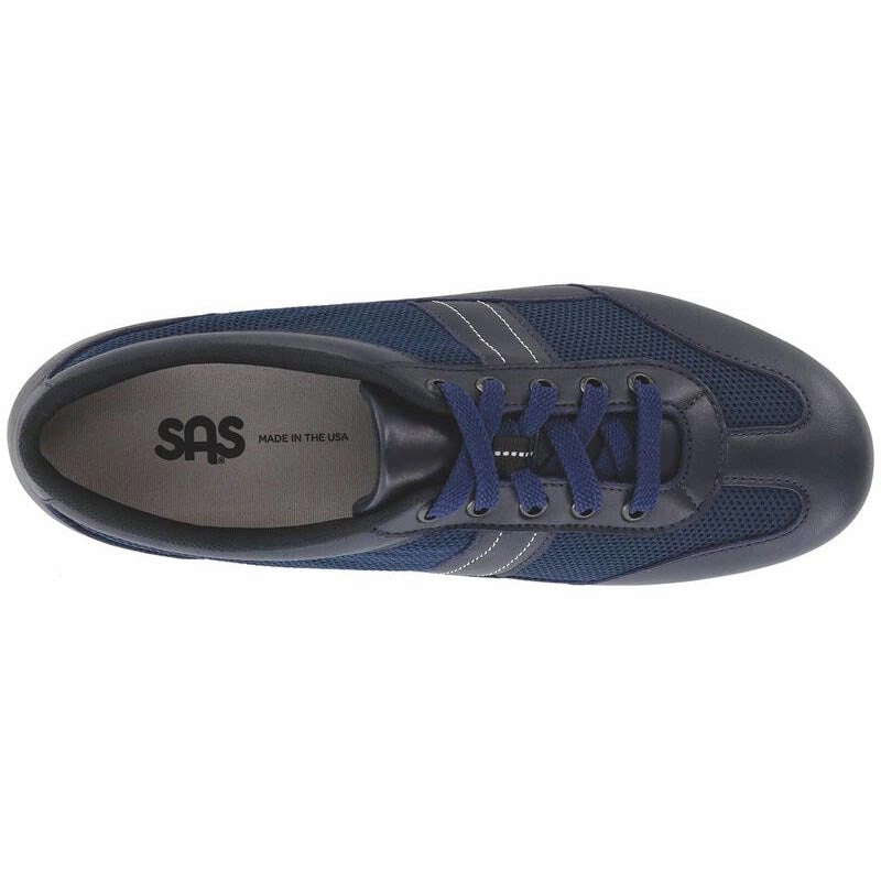 Free Time Mesh - Navy SAS orthopedic comfort shoes