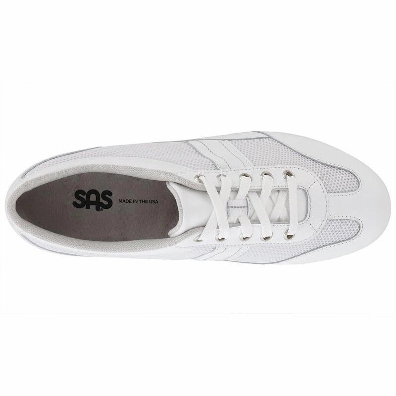 Free Time Mesh - White SAS orthopedic comfort shoes