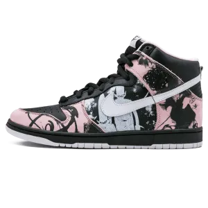Futura x UNKLE x Nike Dunk High Pro SB 'Unkle' Nike SB skate shoes with padded support and grip