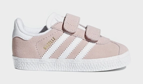 Gazelle Infant Toddler Lifestyle Shoes (Pink) Adidas Gazelle vintage-inspired casual sneakers