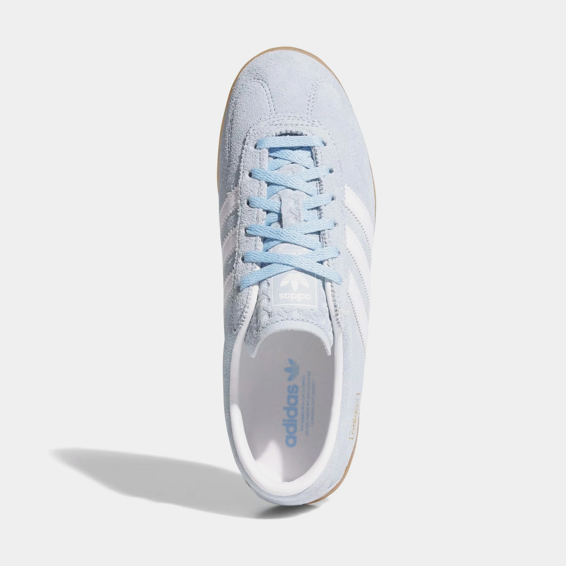Gazelle Lo Pro Womens Lifestyle Shoes (Blue/White) Old-school fashion sneakers