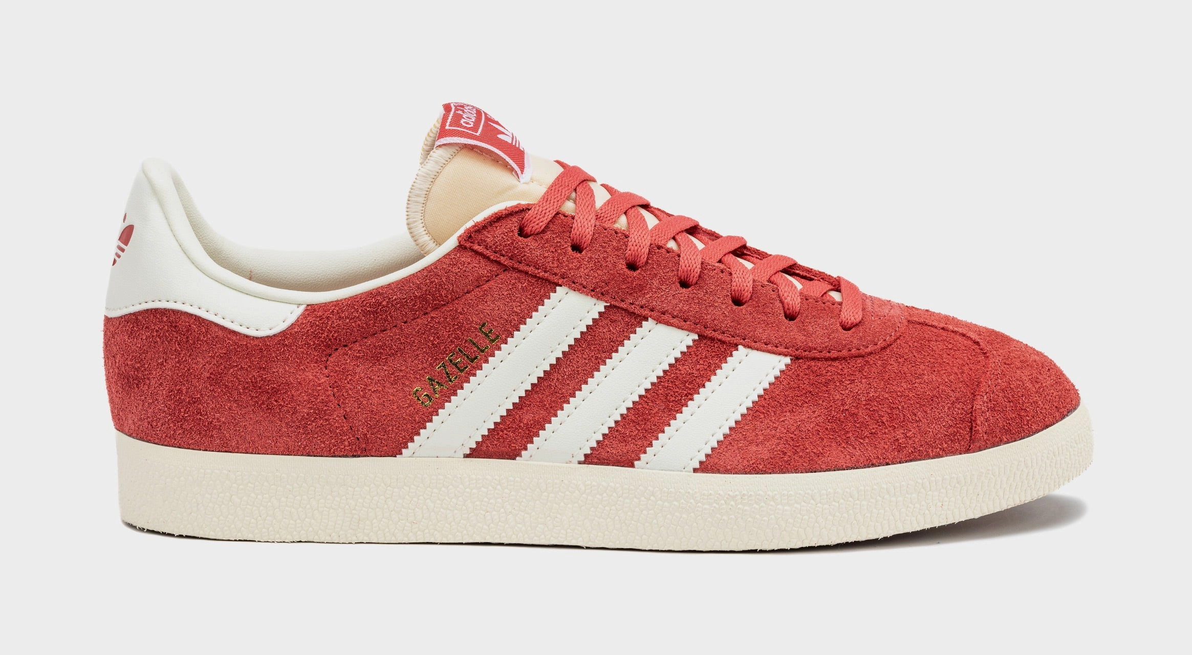 Gazelle Mens Lifestyle Shoes (Red) Adidas Gazelle vintage-inspired casual sneakers