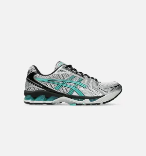 Gel Kayano 14 Mens Lifestyle Shoe - Aqua Blue/Metallic Silver asics Shoes