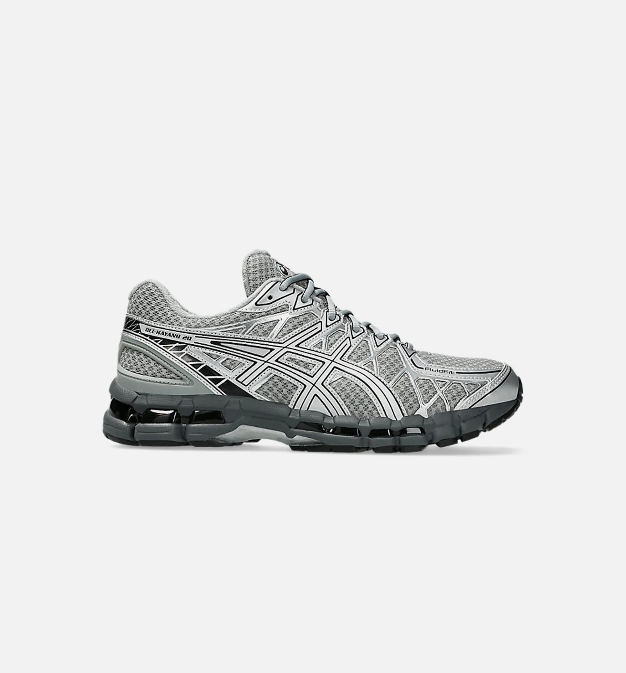 Gel Kayano 20 Mens Lifestyle Shoe - Gravel/Pure Silver asics Shoes