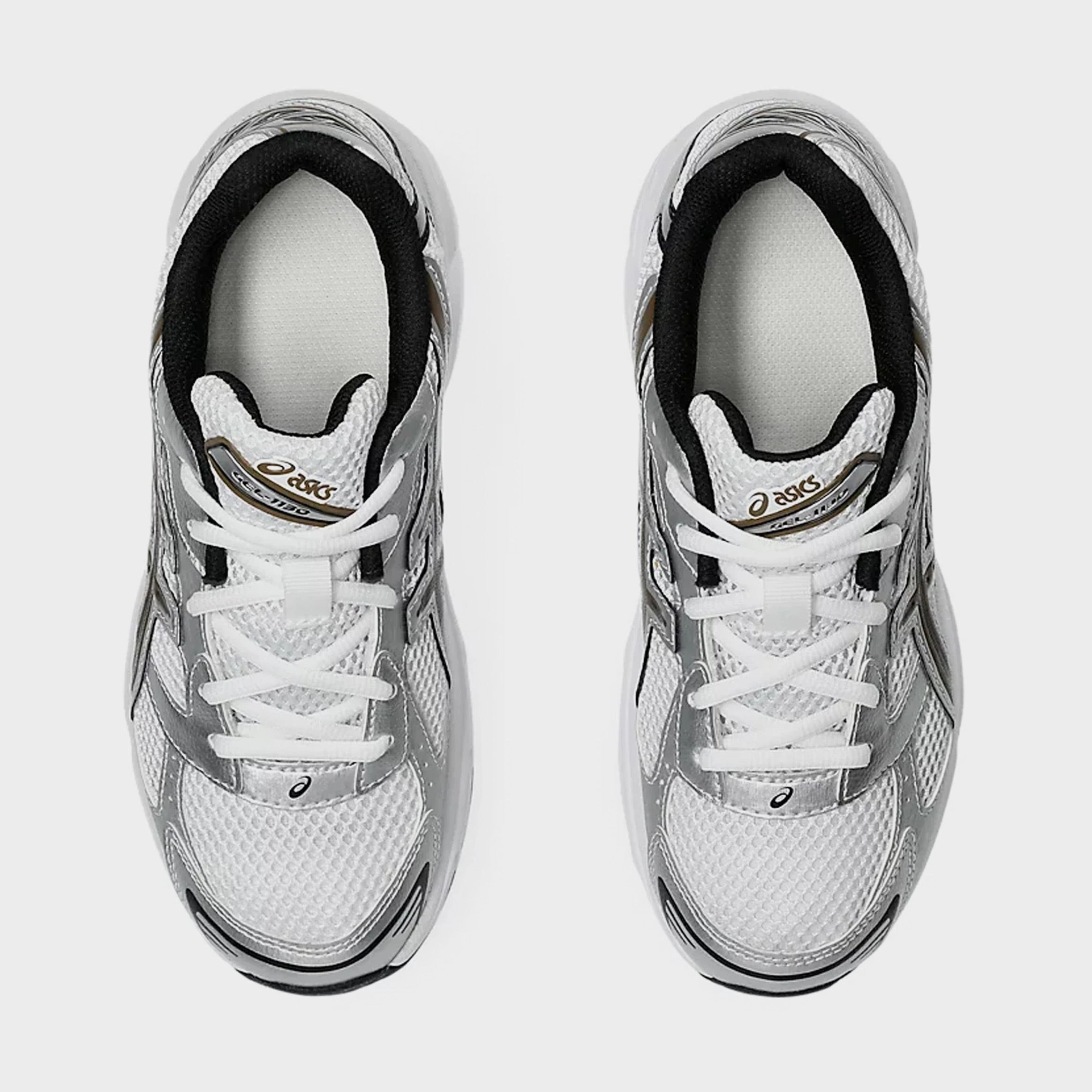 Gel 1130 Grade School Running Shoes (White/Clay Canyon) Adaptive running trainers