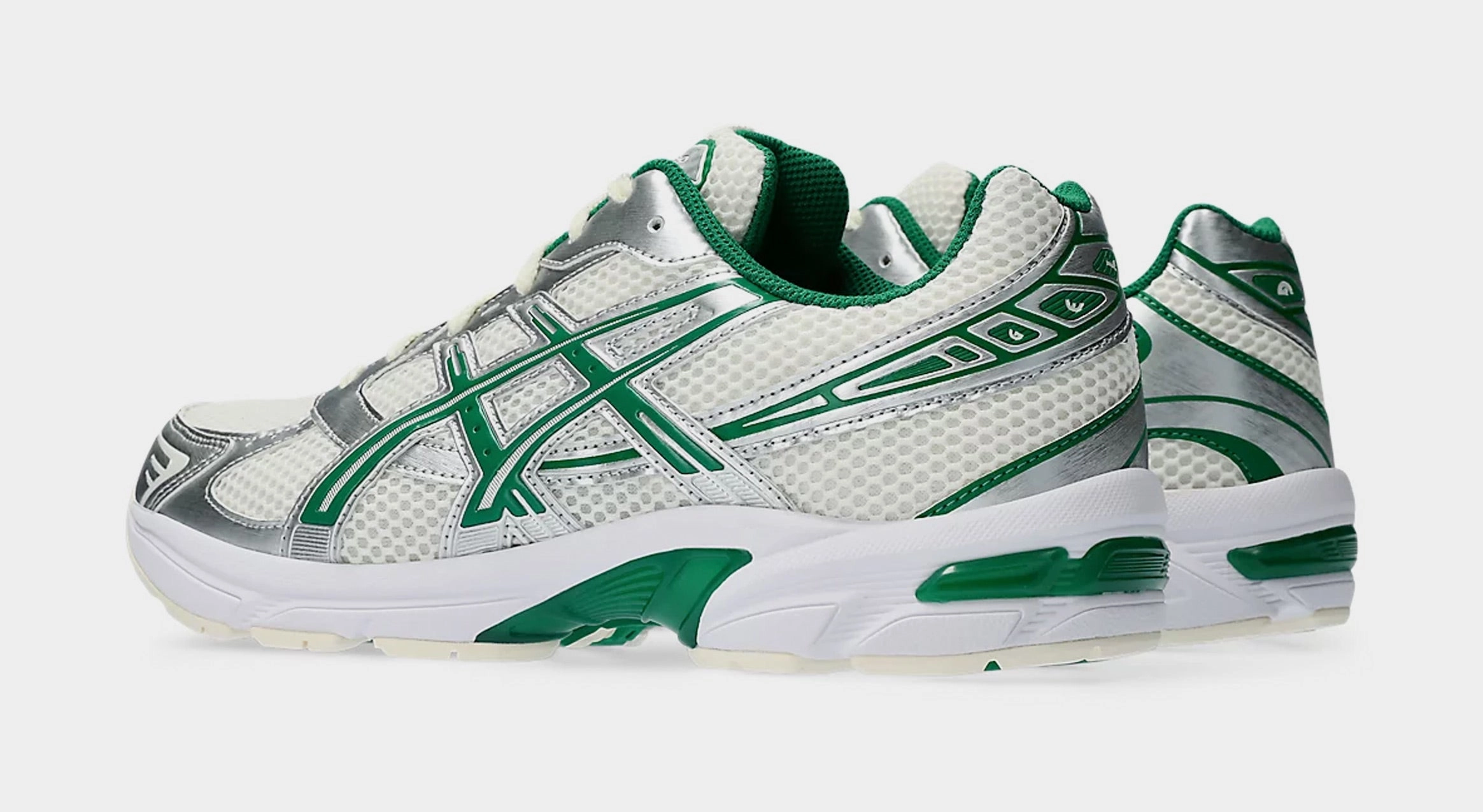 Gel 1130 Mens Running Shoes (Cream/Kale) Adaptive running trainers