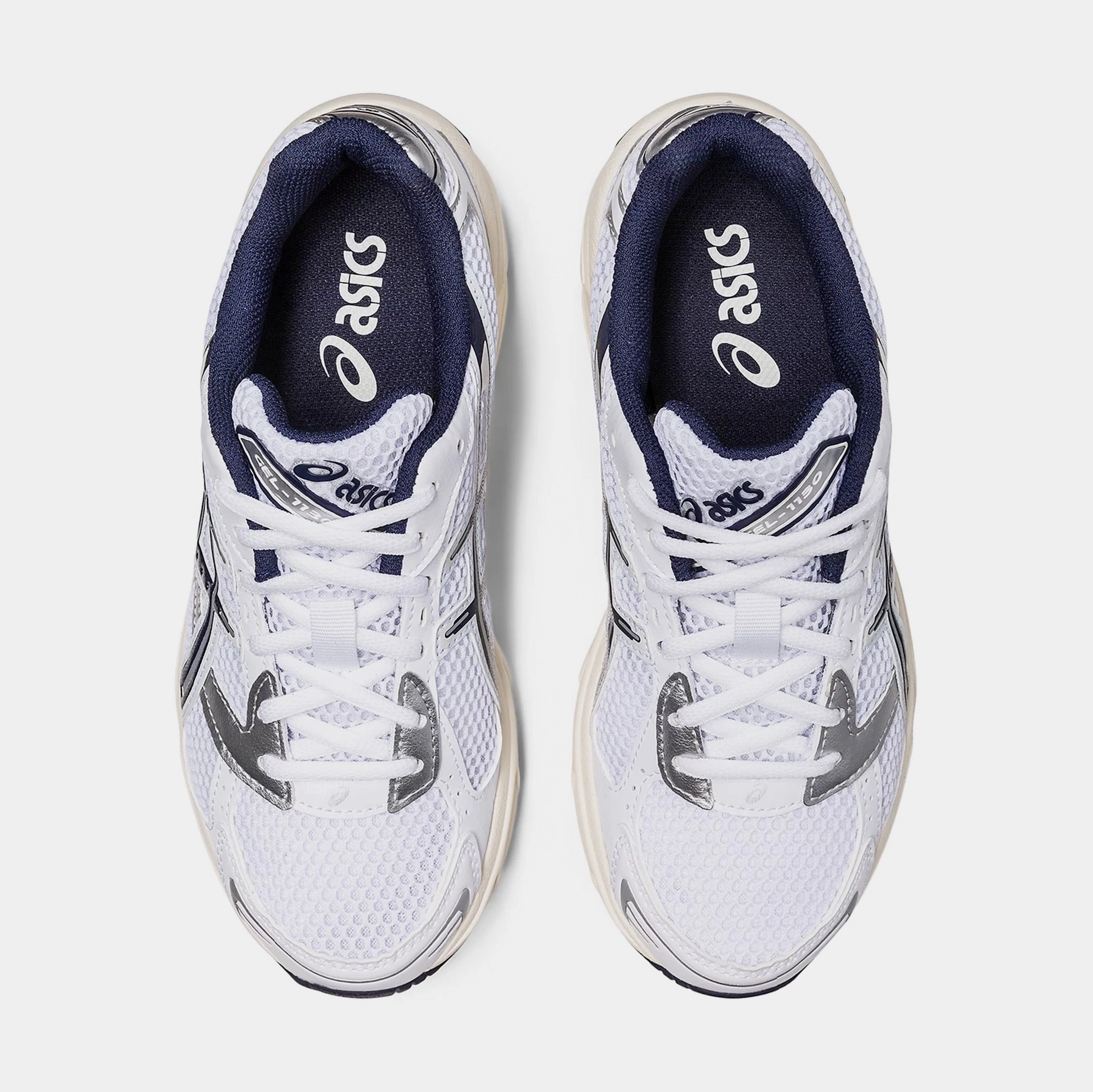 Gel 1130 Womens Running Shoes (White/Midnight) Adaptive running trainers