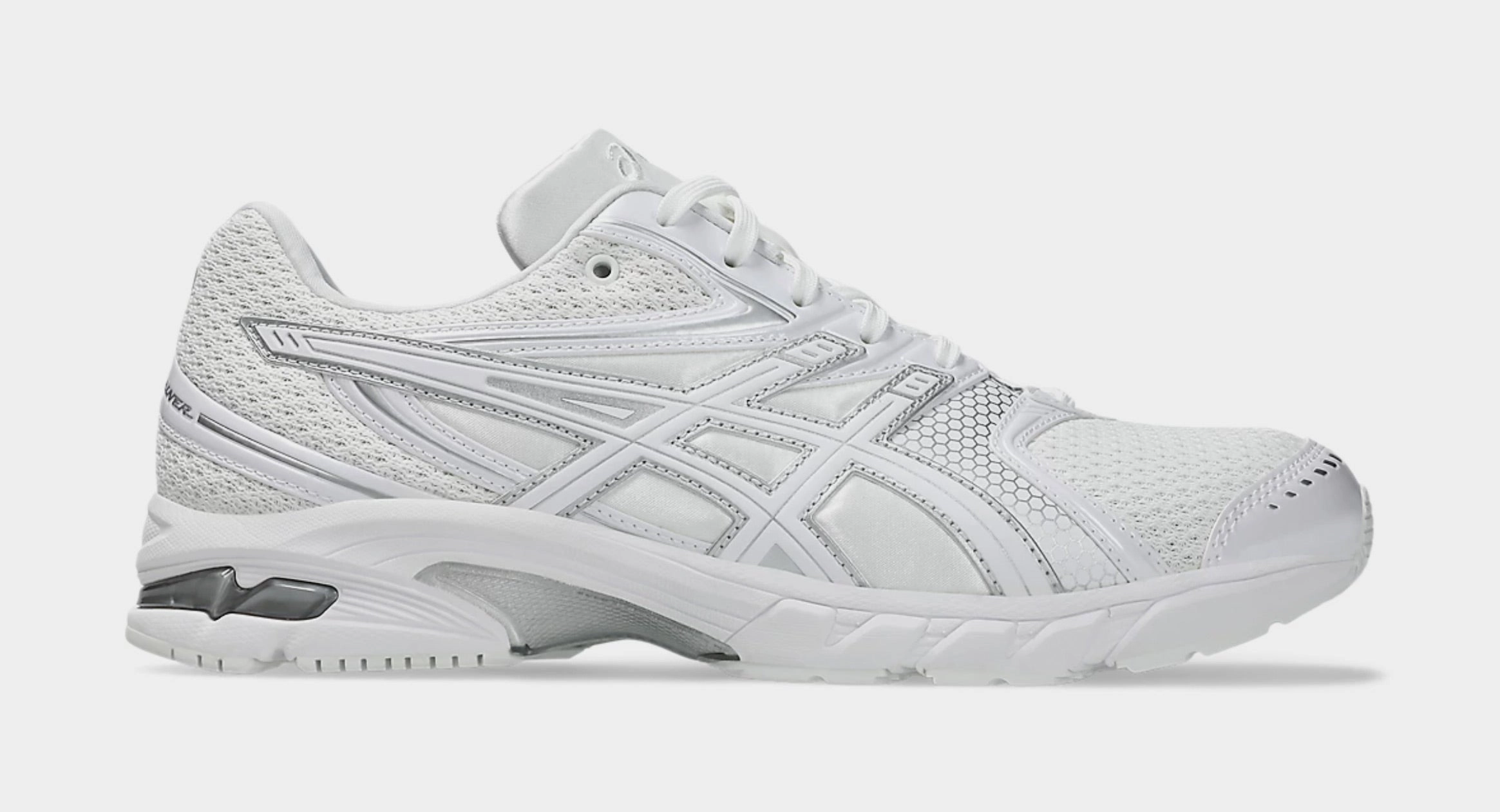 Gel DS Trainer 14 Mens Running Shoes (White/Pure Silver) Everyday wear Asics shoes