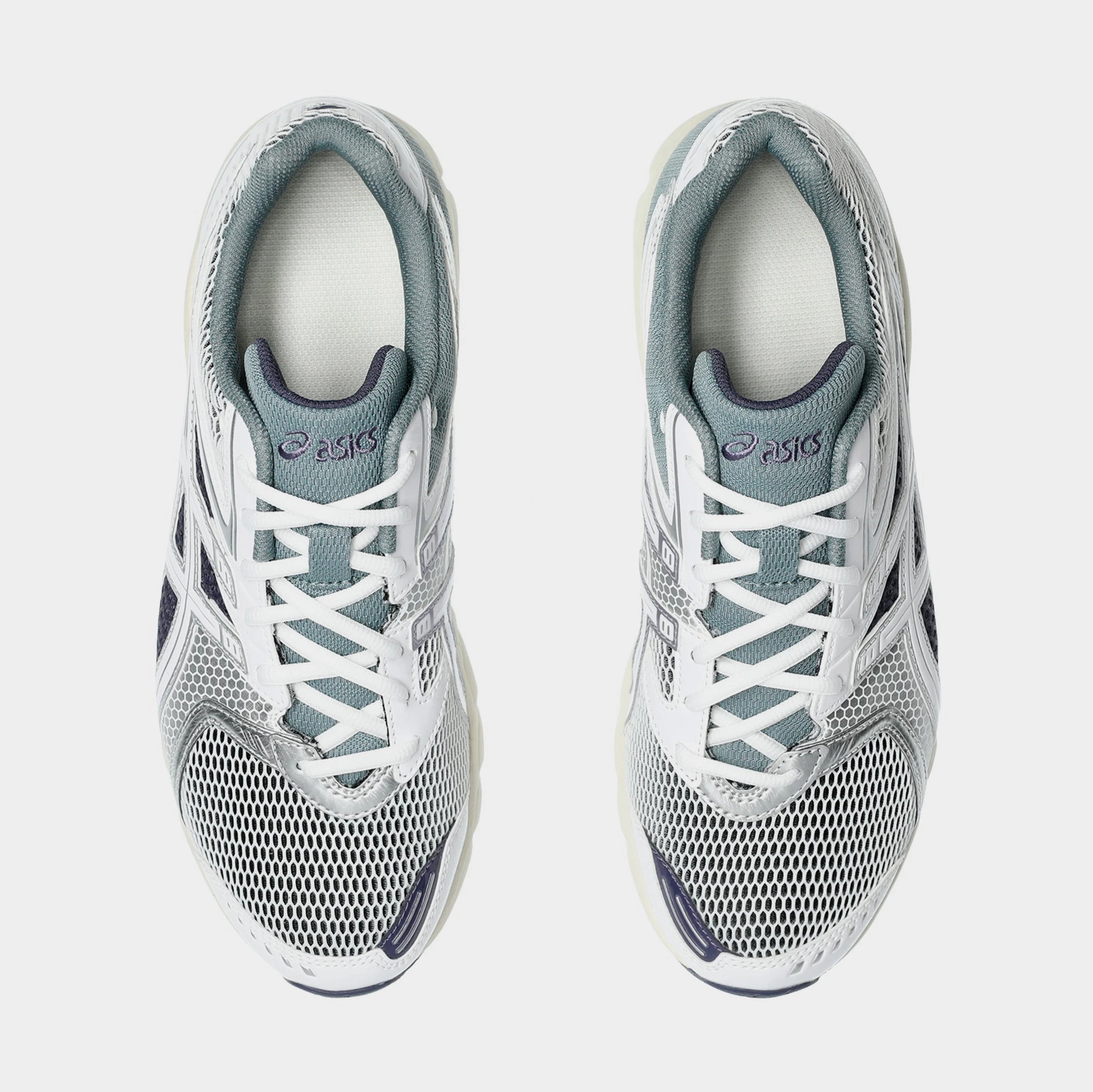 Gel DS Trainer 14 Mens Running Shoes (White/Pure Silver/Black) Adaptive running trainers