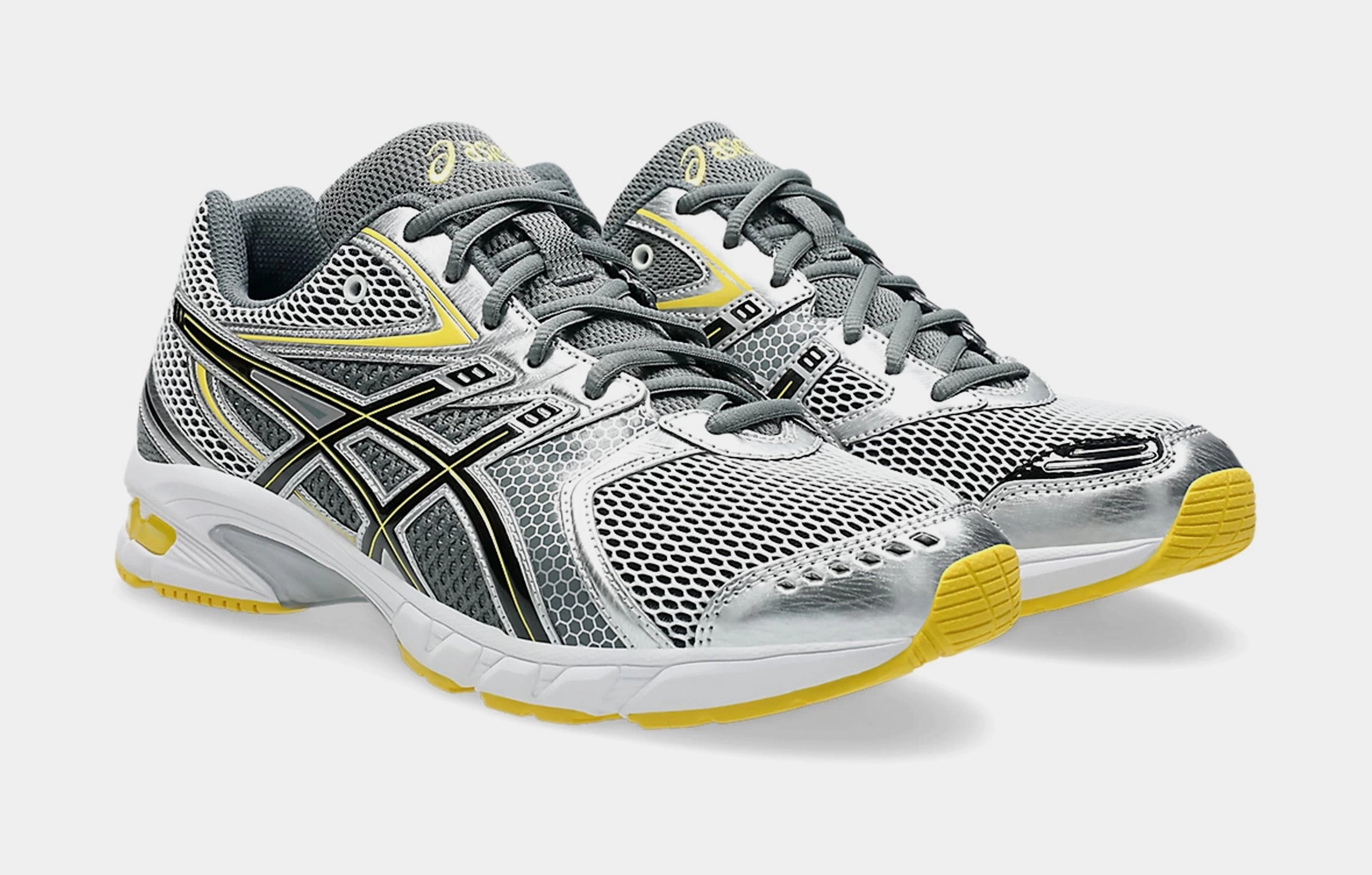 Gel DS Trainer 14 Mens Running Shoes (White/Tai Chi Yellow) Adaptive running trainers