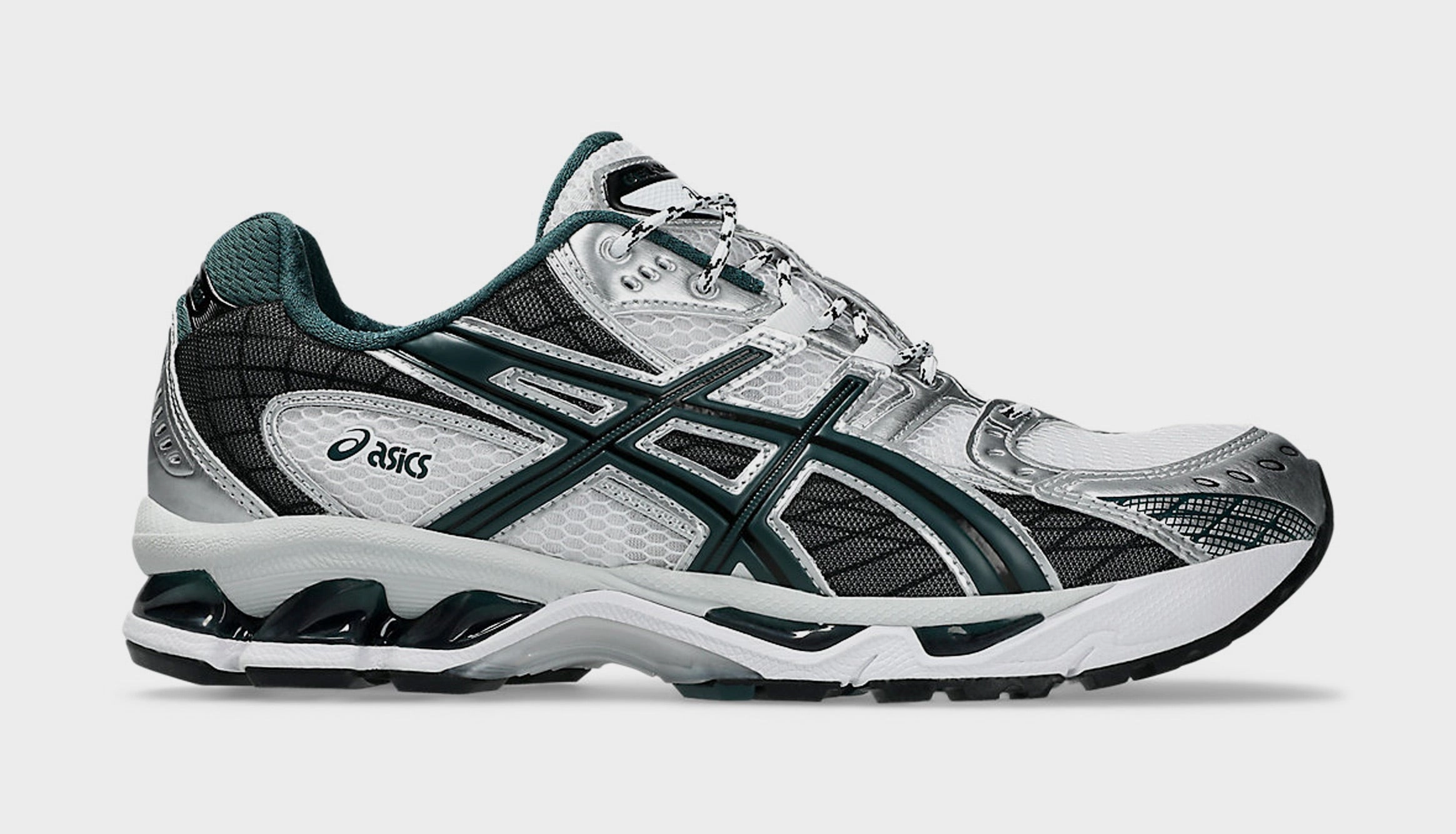 Gel Nimbus 10.1 Mens Running Shoes (White/Saxon Green) Everyday wear Asics shoes