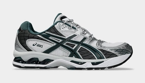 Gel Nimbus 10.1 Mens Running Shoes (White/Saxon Green) Everyday wear Asics shoes