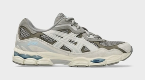 Gel NYC Mens Running Shoes (Grey/Beige) Everyday wear Asics shoes