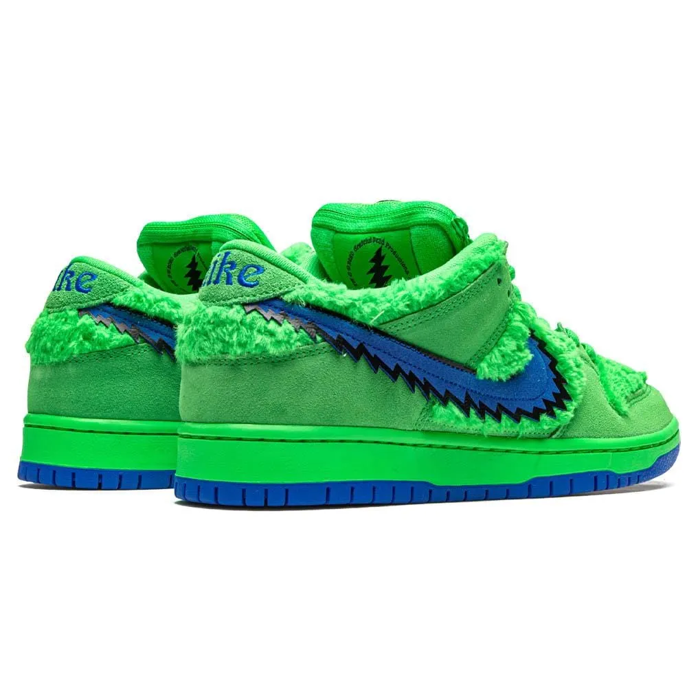 Grateful Dead x Nike Dunk Low SB 'Green Bear' Nike SB skateboarding shoes