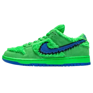 Grateful Dead x Nike Dunk Low SB 'Green Bear' Nike SB skate shoes with padded support and grip
