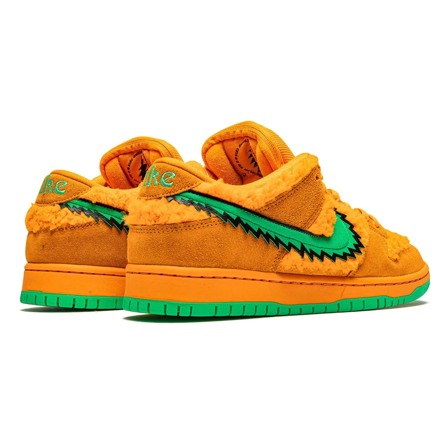 Grateful Dead x Nike Dunk Low SB 'Orange Bear' Nike SB skateboarding shoes