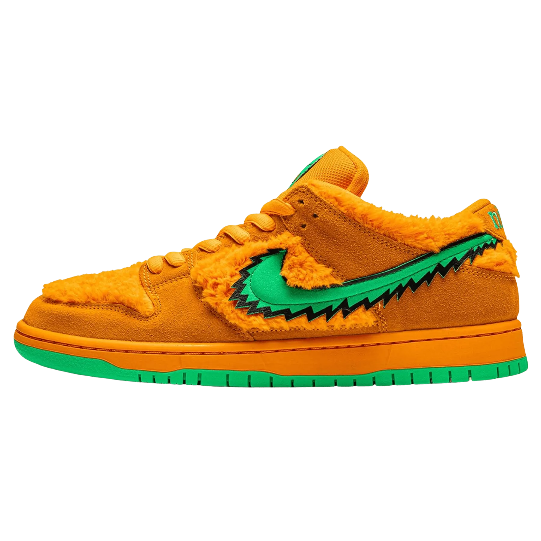 Grateful Dead x Nike Dunk Low SB 'Orange Bear' Nike SB skate shoes with padded support and grip
