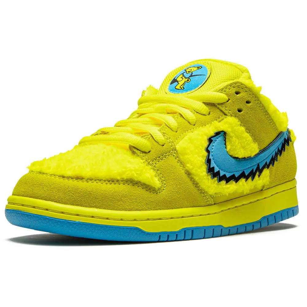 Grateful Dead x Nike Dunk Low SB 'Yellow Bear' Nike SB skateboarding shoes