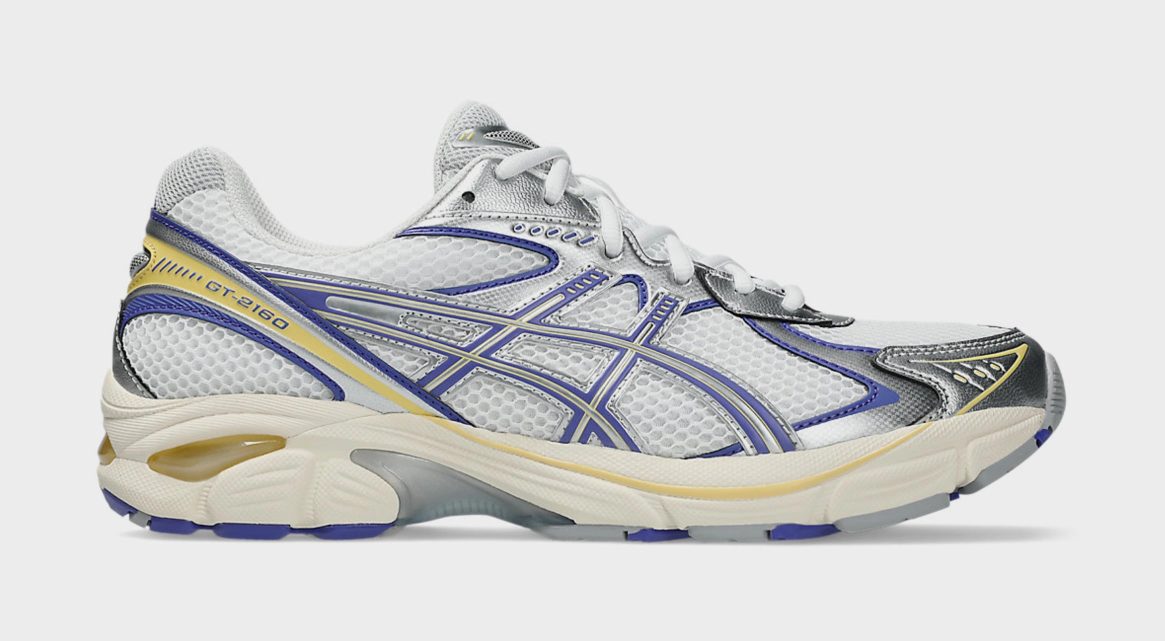 GT 2160 Mens Running Shoes (White/Blue Violet) Everyday wear Asics shoes