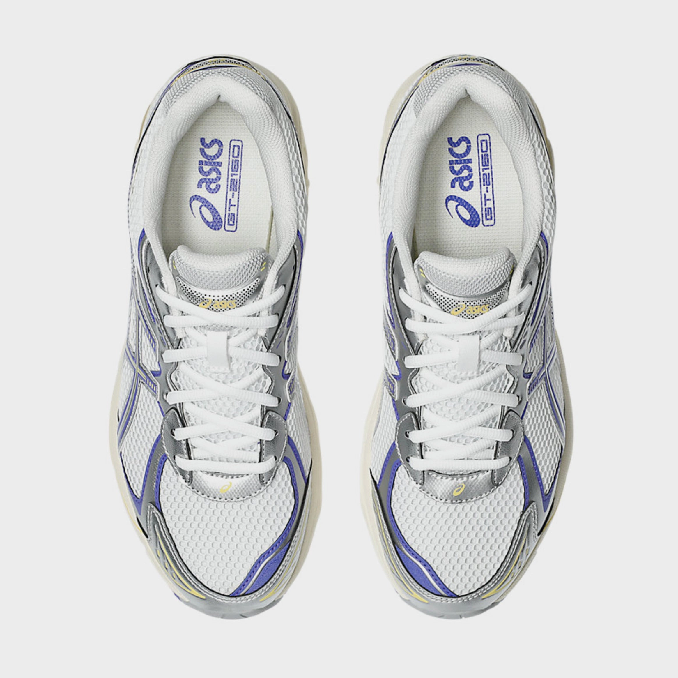 GT 2160 Mens Running Shoes (White/Blue Violet) Adaptive running trainers