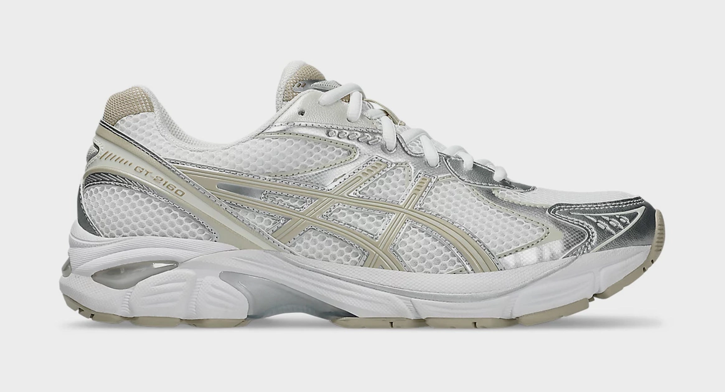 GT-2160 Mens Running Shoes (White/Putty) Everyday wear Asics shoes