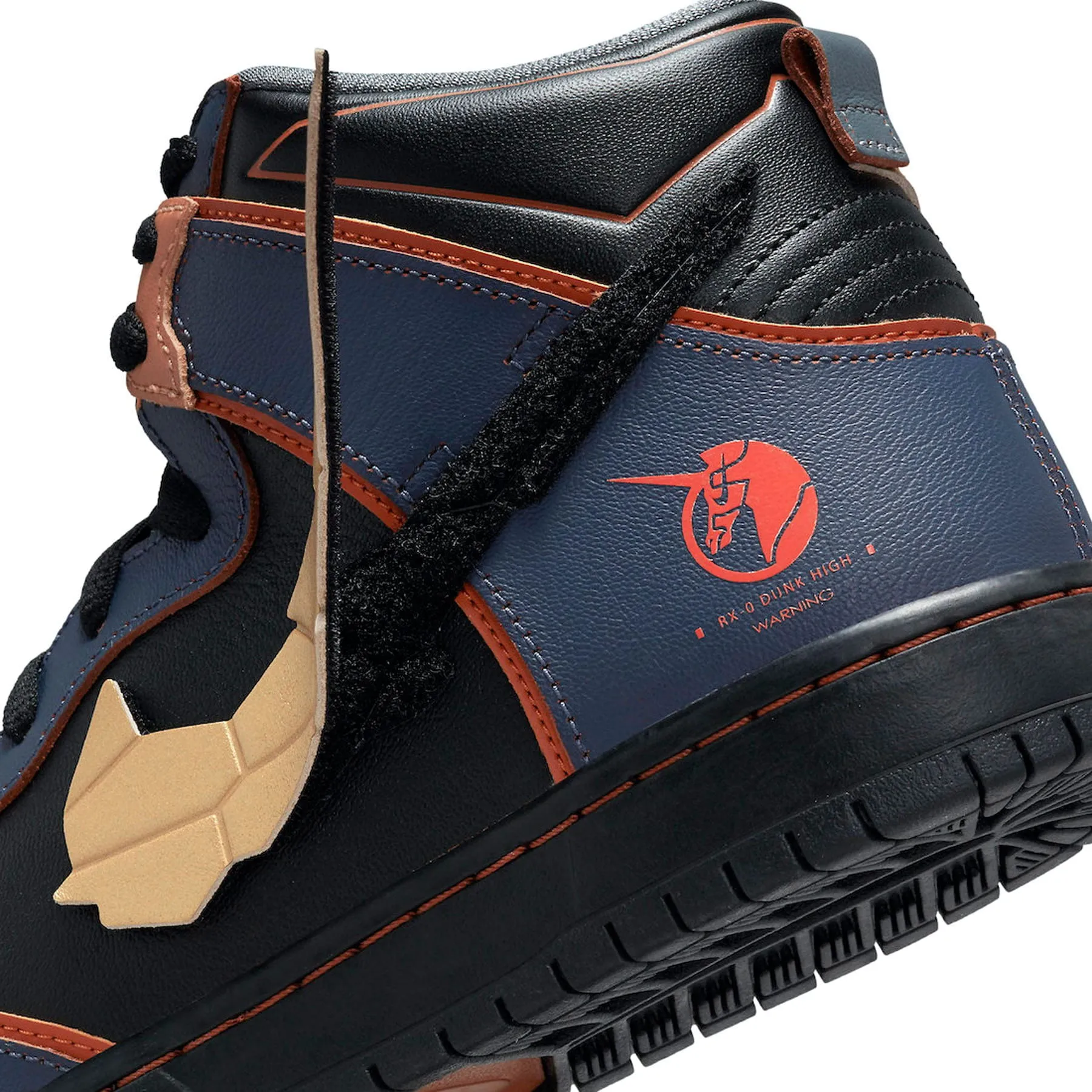 Gundam x Nike Dunk High SB 'Project Unicorn - Banshee Norn' Nike SB skateboarding shoes