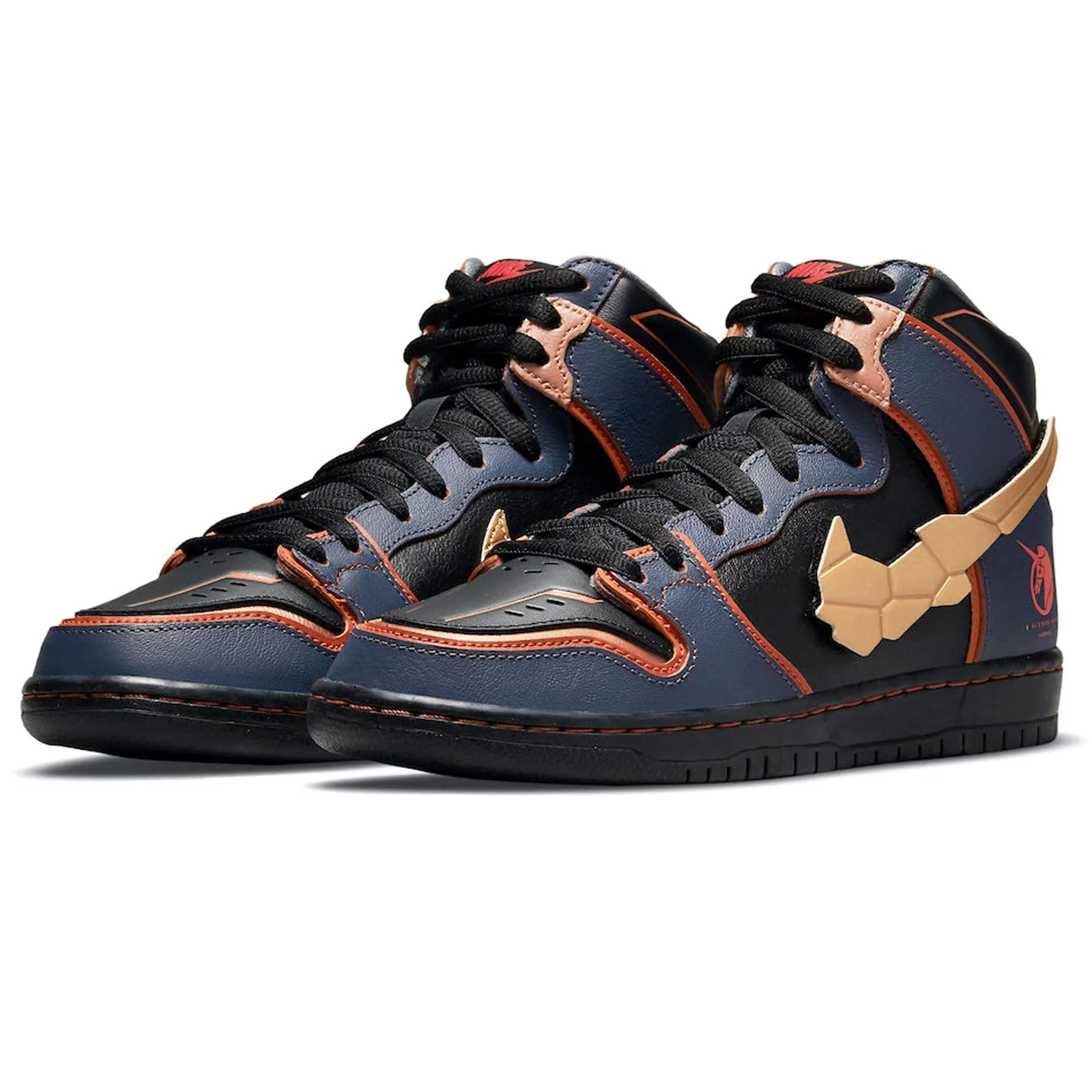 Gundam x Nike Dunk High SB 'Project Unicorn - Banshee Norn' Nike SB skateboarding shoes