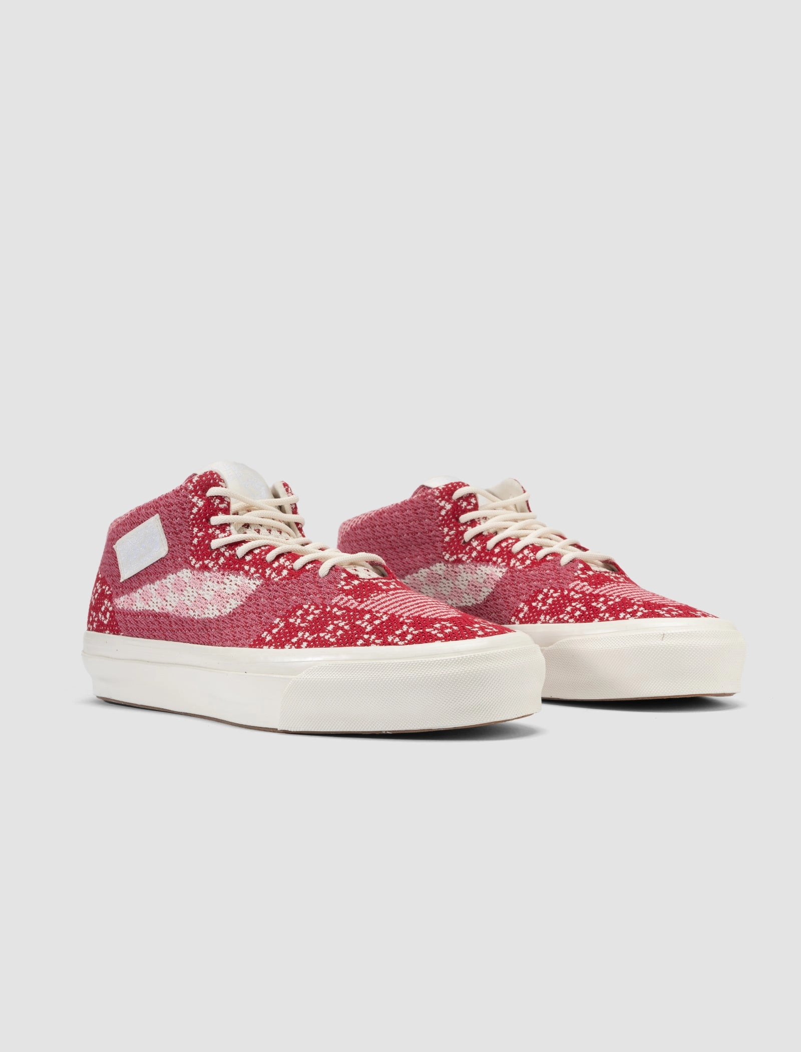 HALF CAB 33 KNIT "CHILI PEPPER/ MAUVEWOOD RED" Classic Vans Footwear