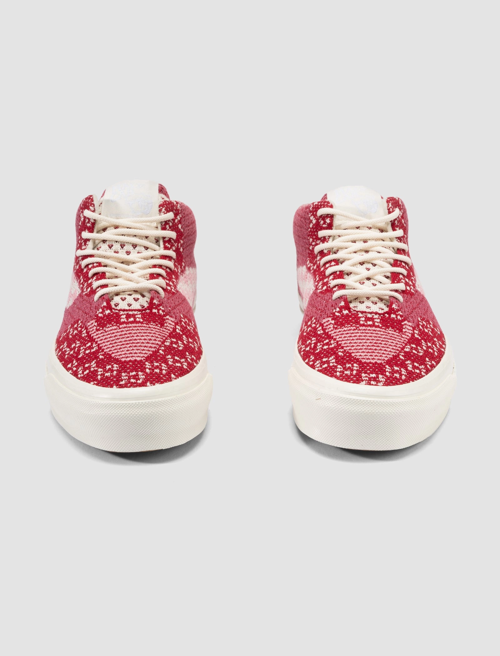 HALF CAB 33 KNIT "CHILI PEPPER/ MAUVEWOOD RED" Classic Vans Footwear
