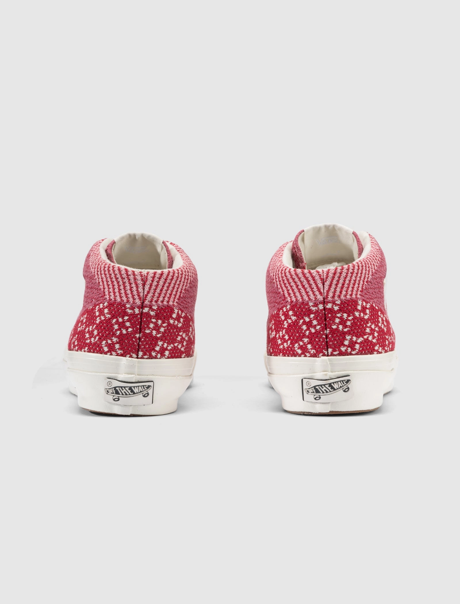 HALF CAB 33 KNIT "CHILI PEPPER/ MAUVEWOOD RED" Classic Vans Footwear