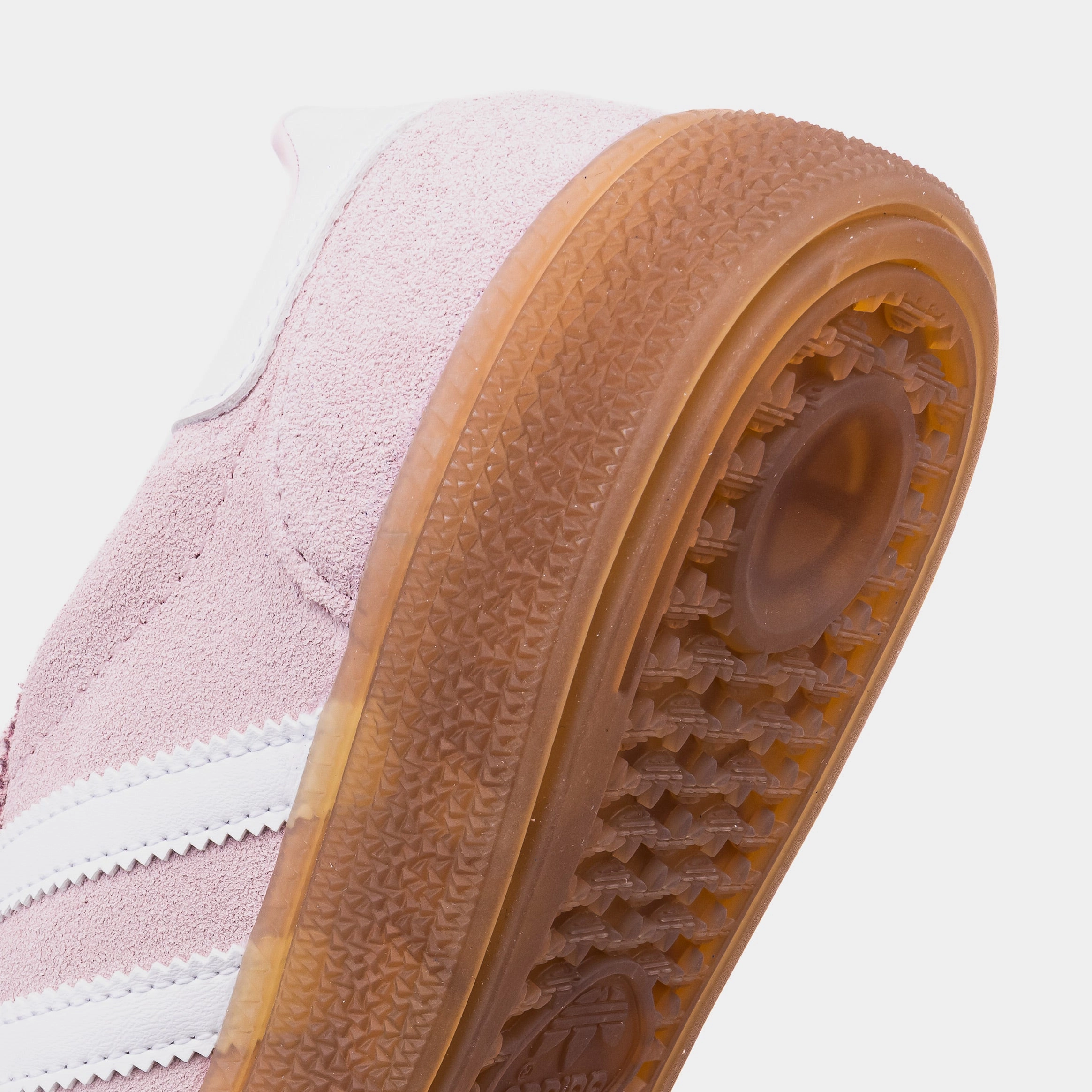 Handball Spezial Grade School Lifestyle Shoes (Pink/Core White) Retro gym-inspired shoes